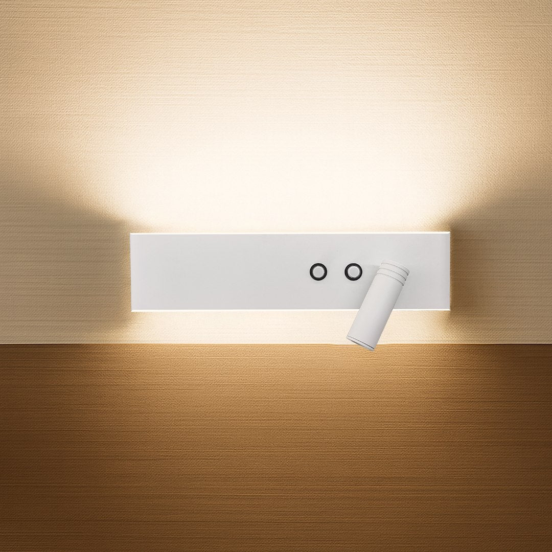 Aplica LED Resort White Right Premium cu Spot Reglabil