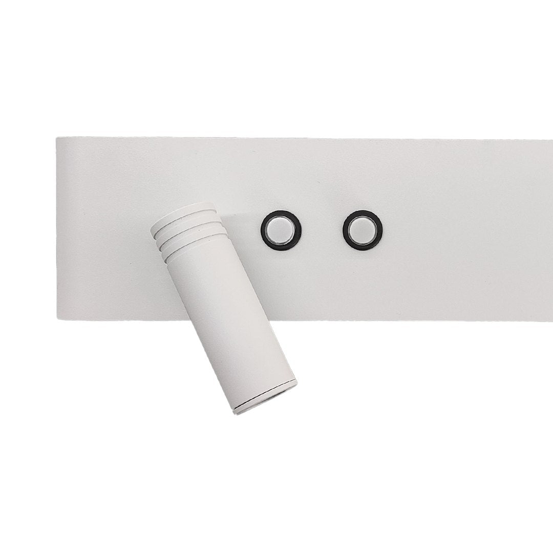 Aplica LED Resort White Left Premium cu Spot Reglabil