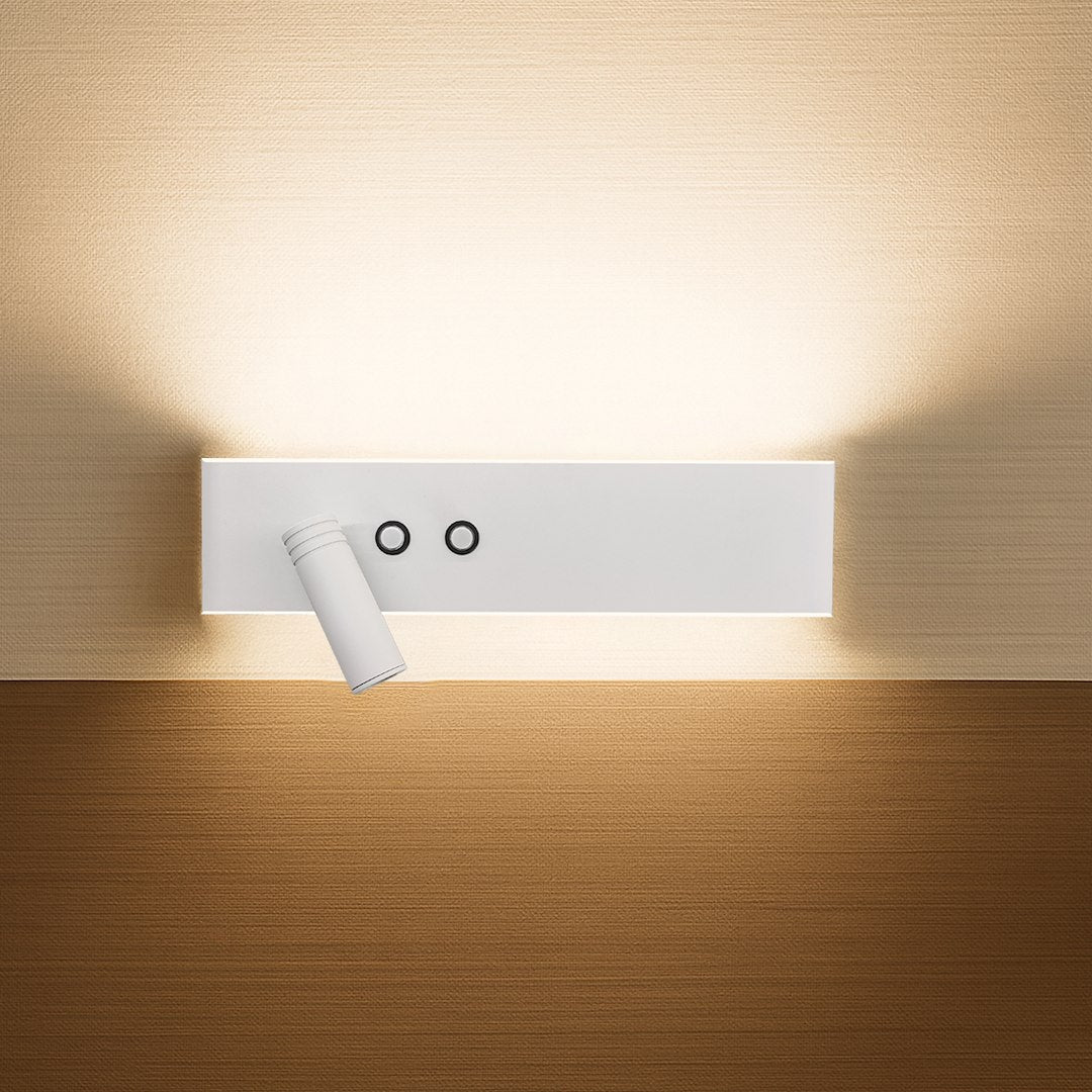 Aplica LED Resort White Left Premium cu Spot Reglabil