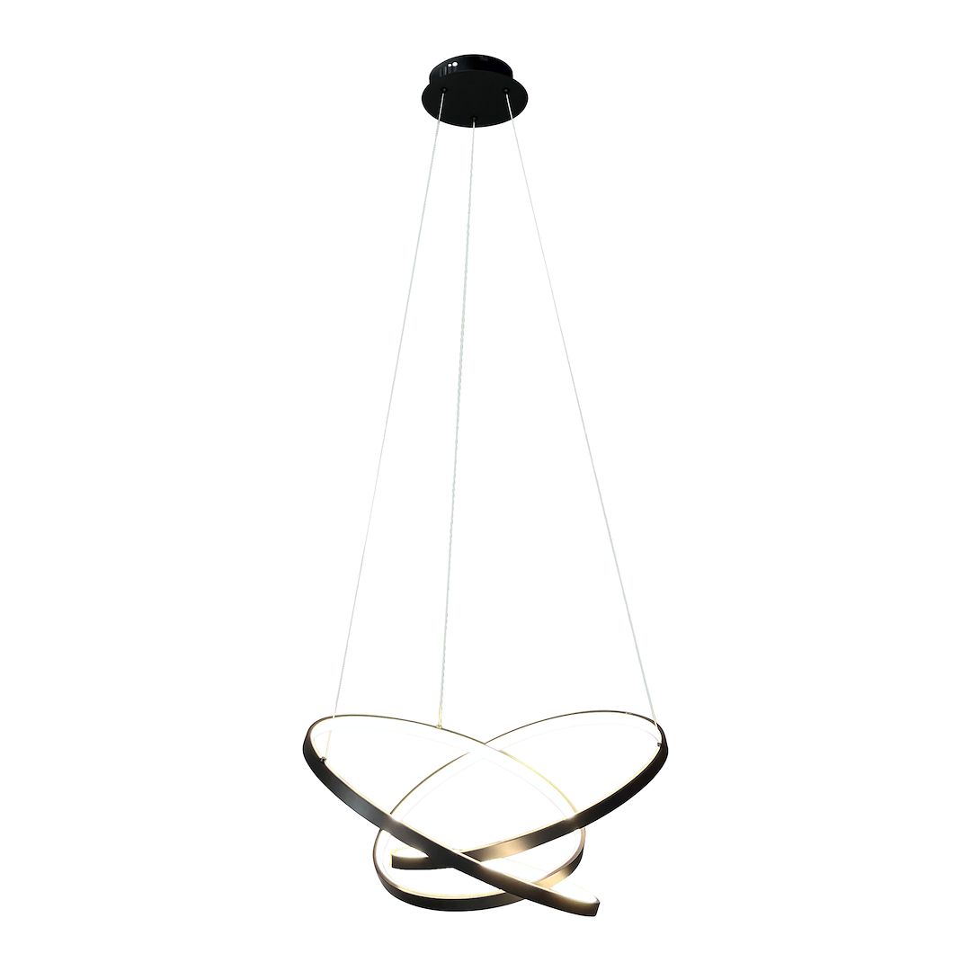 Lustra LED Suspendata Empoli Black Premium Echivalent 350W