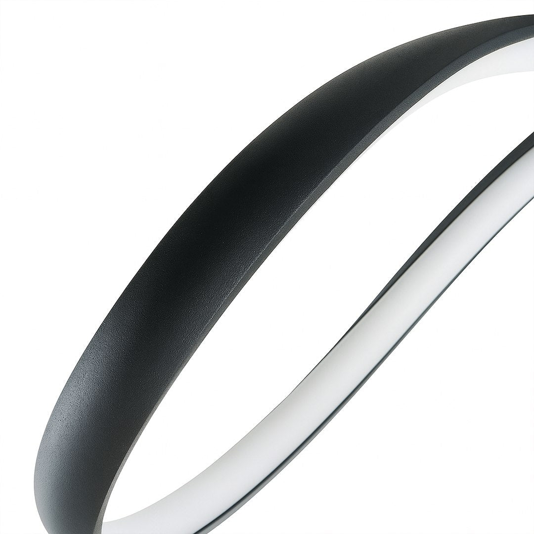 Lustra LED Infinity Black Premium Echivalent 150W