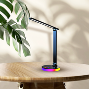 Lampa LED Birou Bruno Black RGB Premium