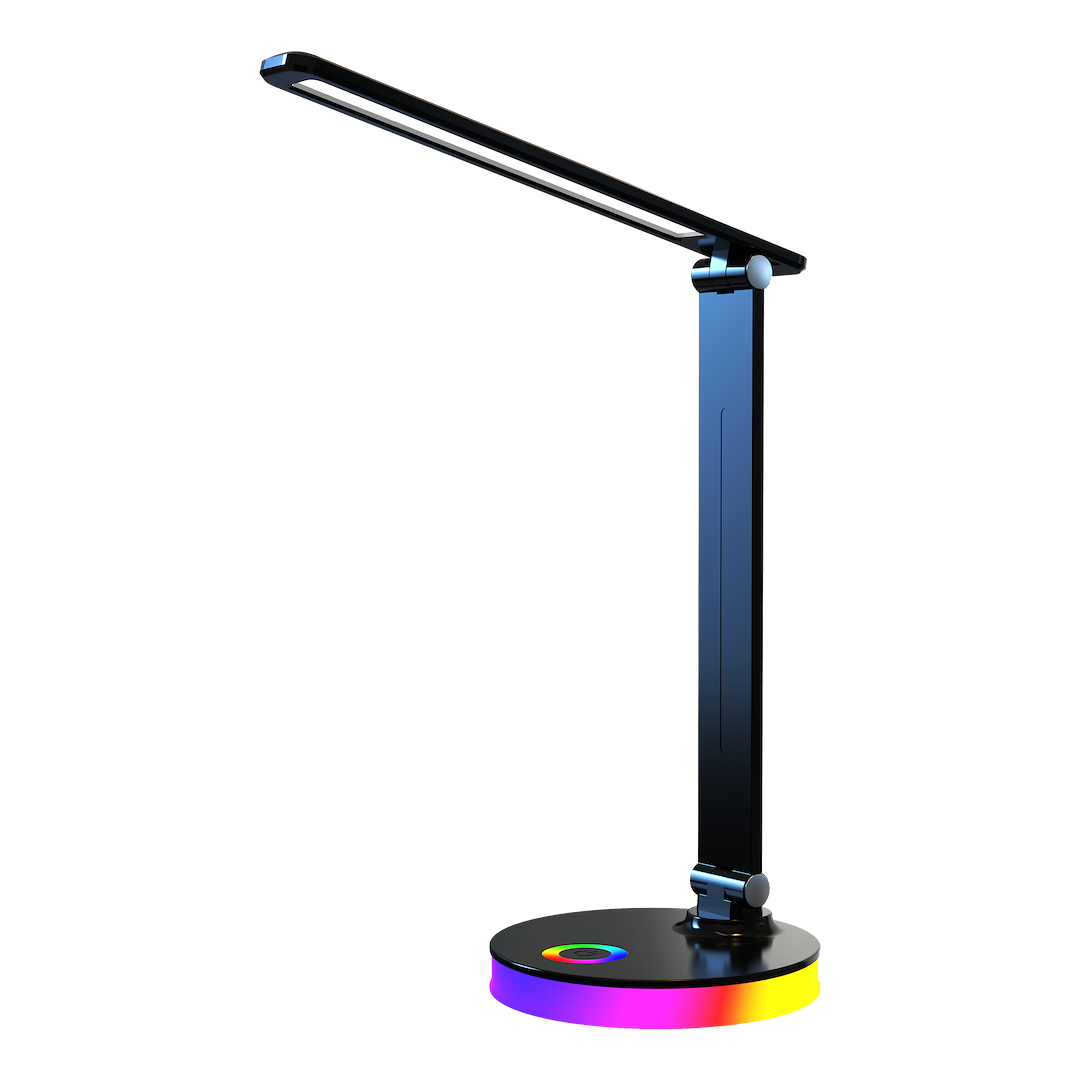 Lampa LED Birou Bruno Black RGB Premium