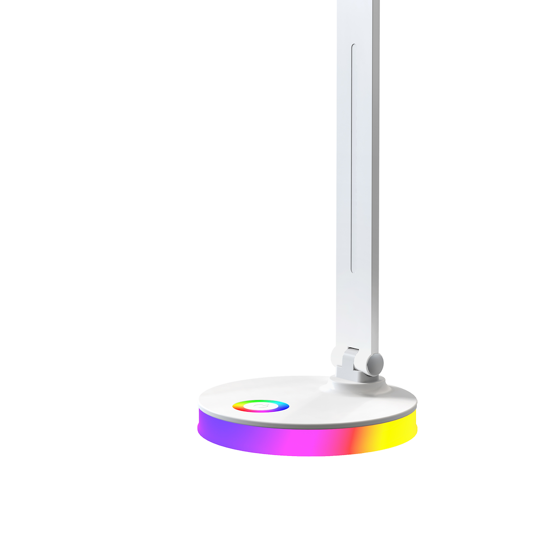 Lampa LED Birou Bruno White RGB Premium