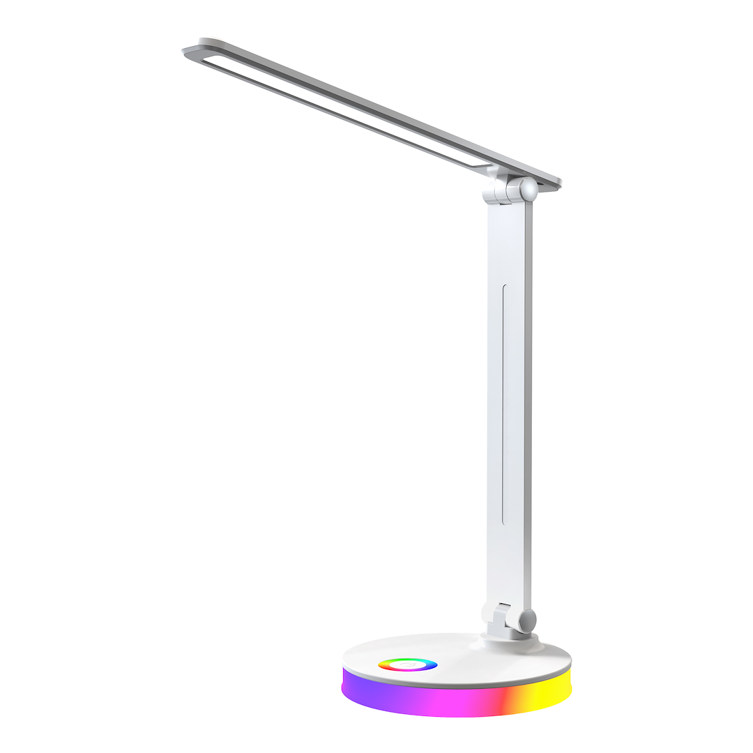Lampa LED Birou Bruno White RGB Premium
