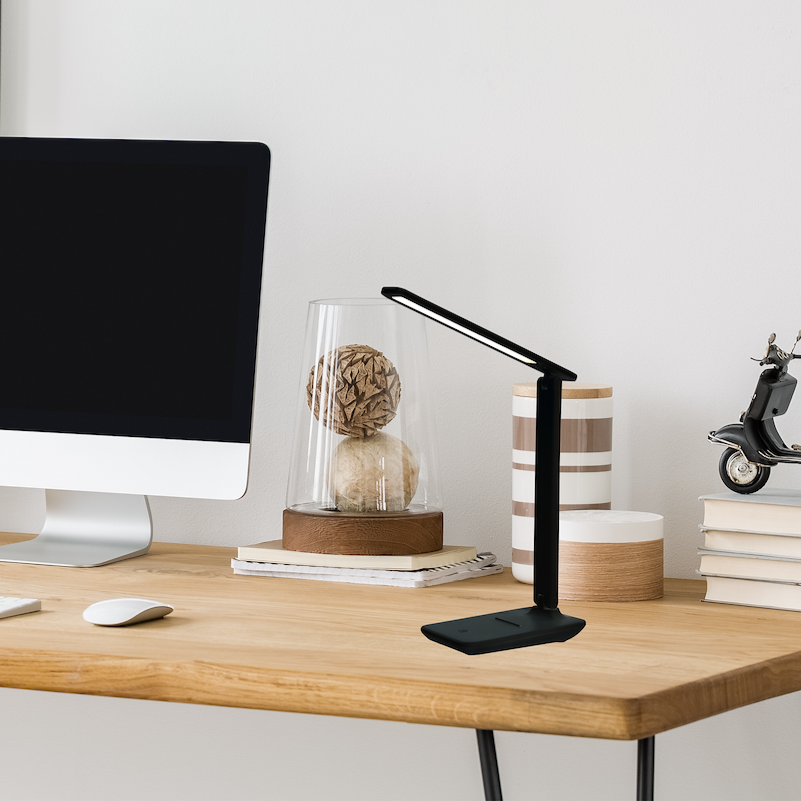 Lampa LED Birou Post Black Premium