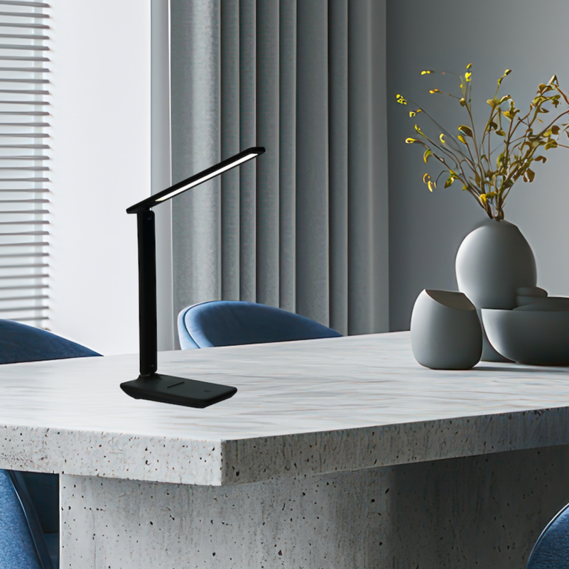 Lampa LED Birou Post Black Premium