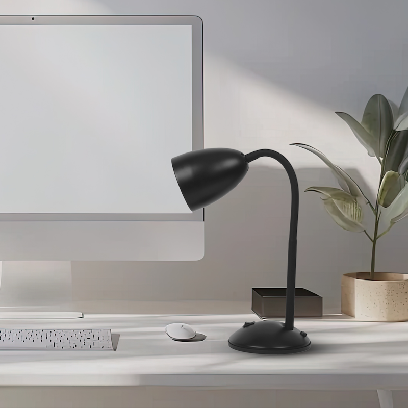 Lampa Birou Logic Black Premium 1xE27