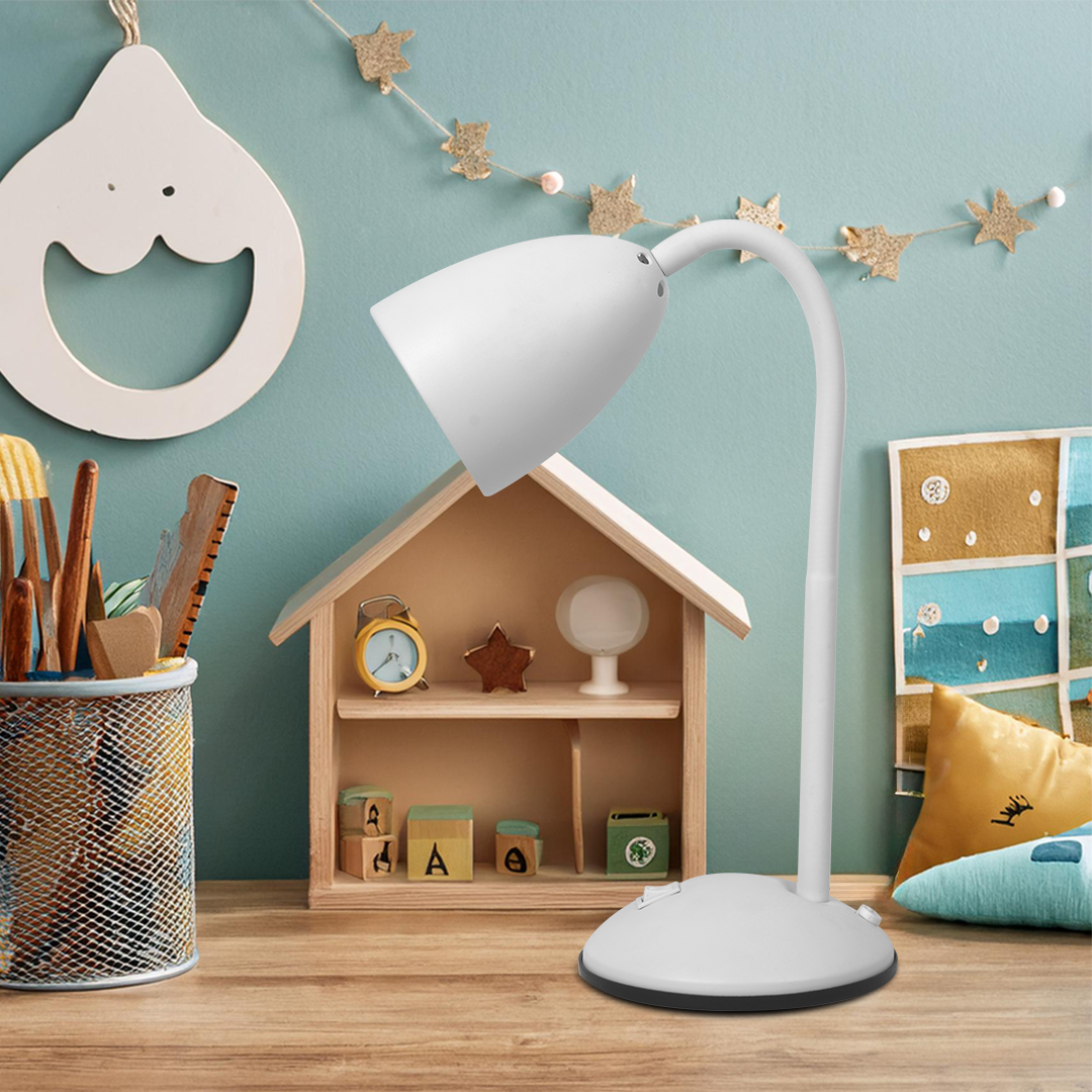 Lampa Birou Logic White Premium 1xE27