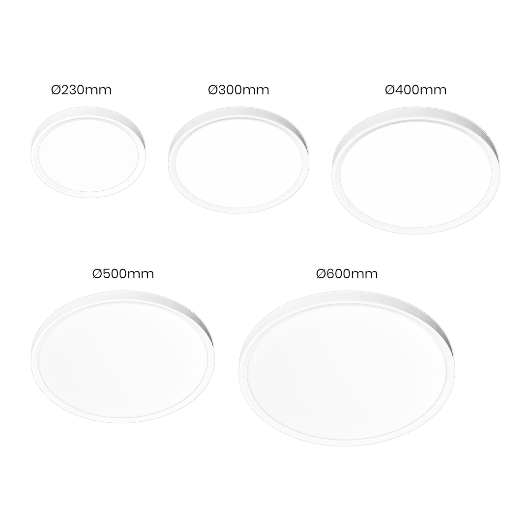 Plafonieră LED Maq White IP40