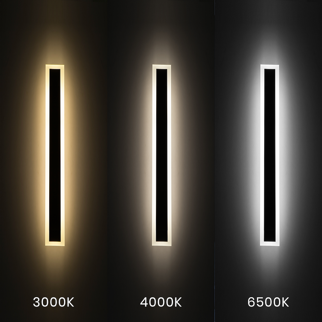 Bara Luminoasa LED Exterior Black PREMIUM CCT IP54 220V