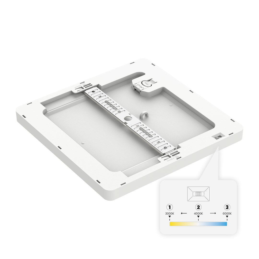 Plafonieră LED Patrata Evora White