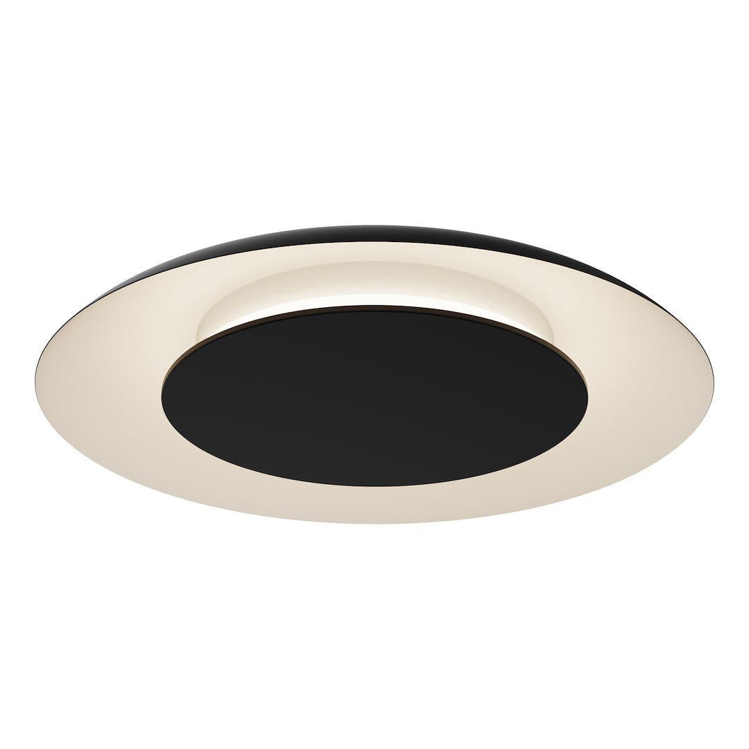 Plafonieră LED Rotunda Piattino Black Ø40CM