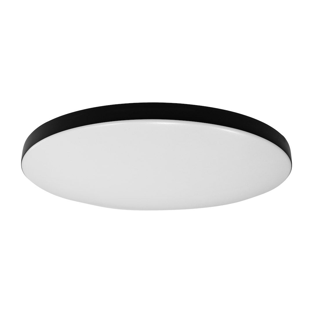 Plafonieră LED Siena Black Rotunda Ø75CM Echivalent 800W Telecomanda
