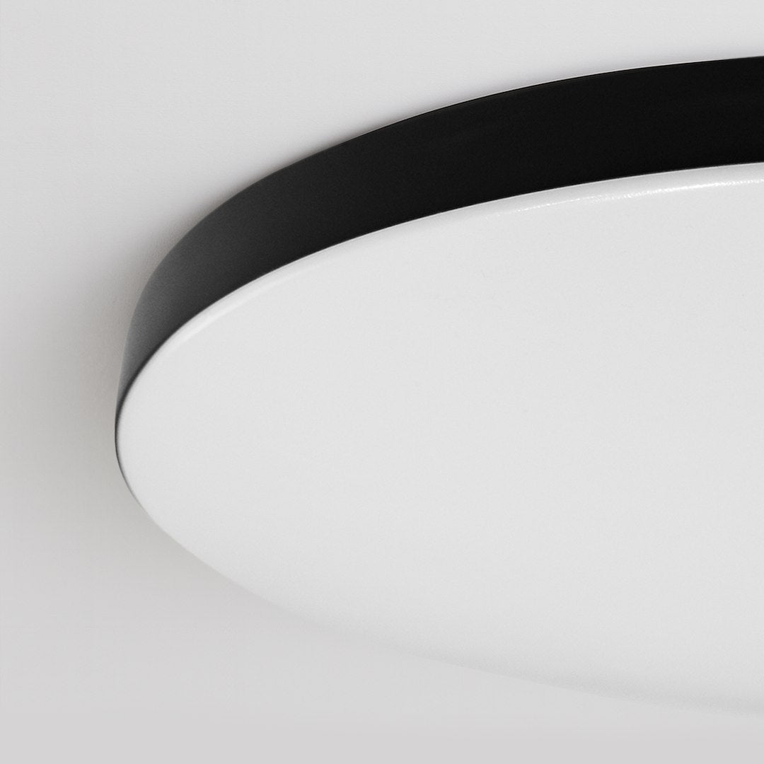 Plafonieră LED Siena Black Rotunda Ø75CM Echivalent 800W Telecomanda