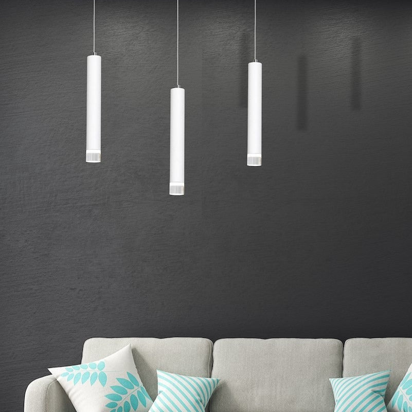 Lustra LED Suspendata Demby White Echivalent 100W