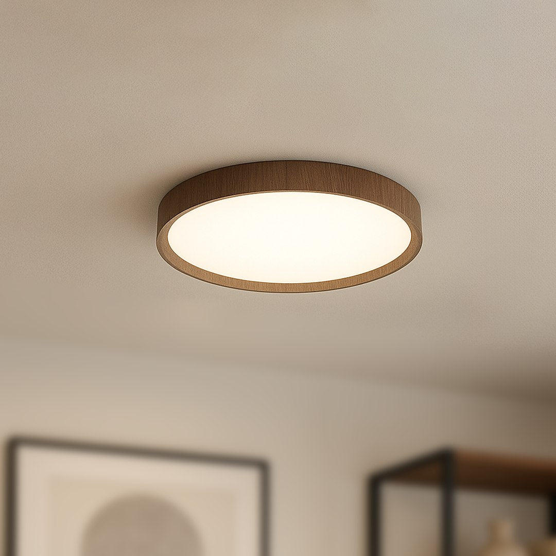 Plafonieră LED Forest Wood Rotunda Ø39CM Echivalent 250W