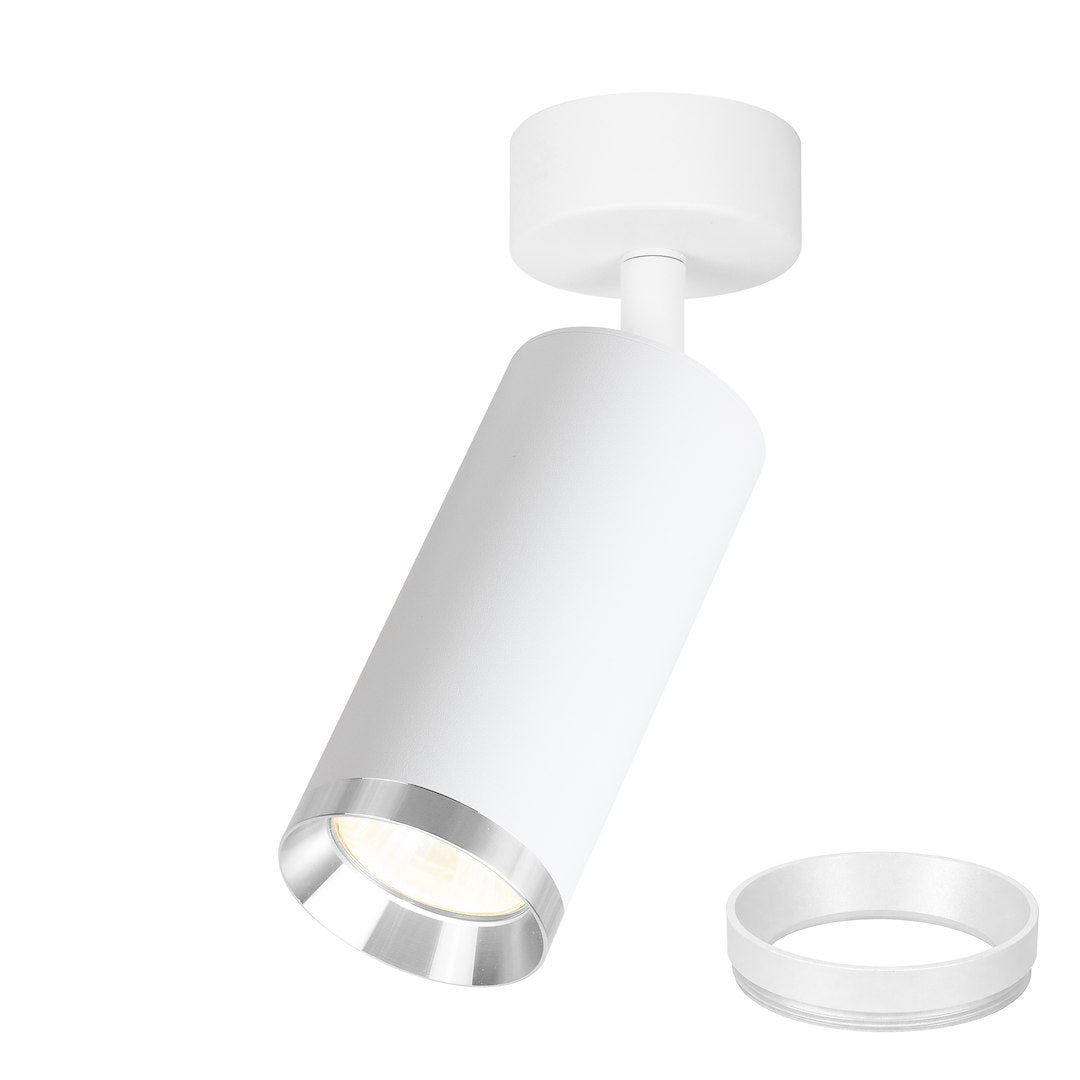 Aplica Mica White & Silver Premium cu Spot Reglabil