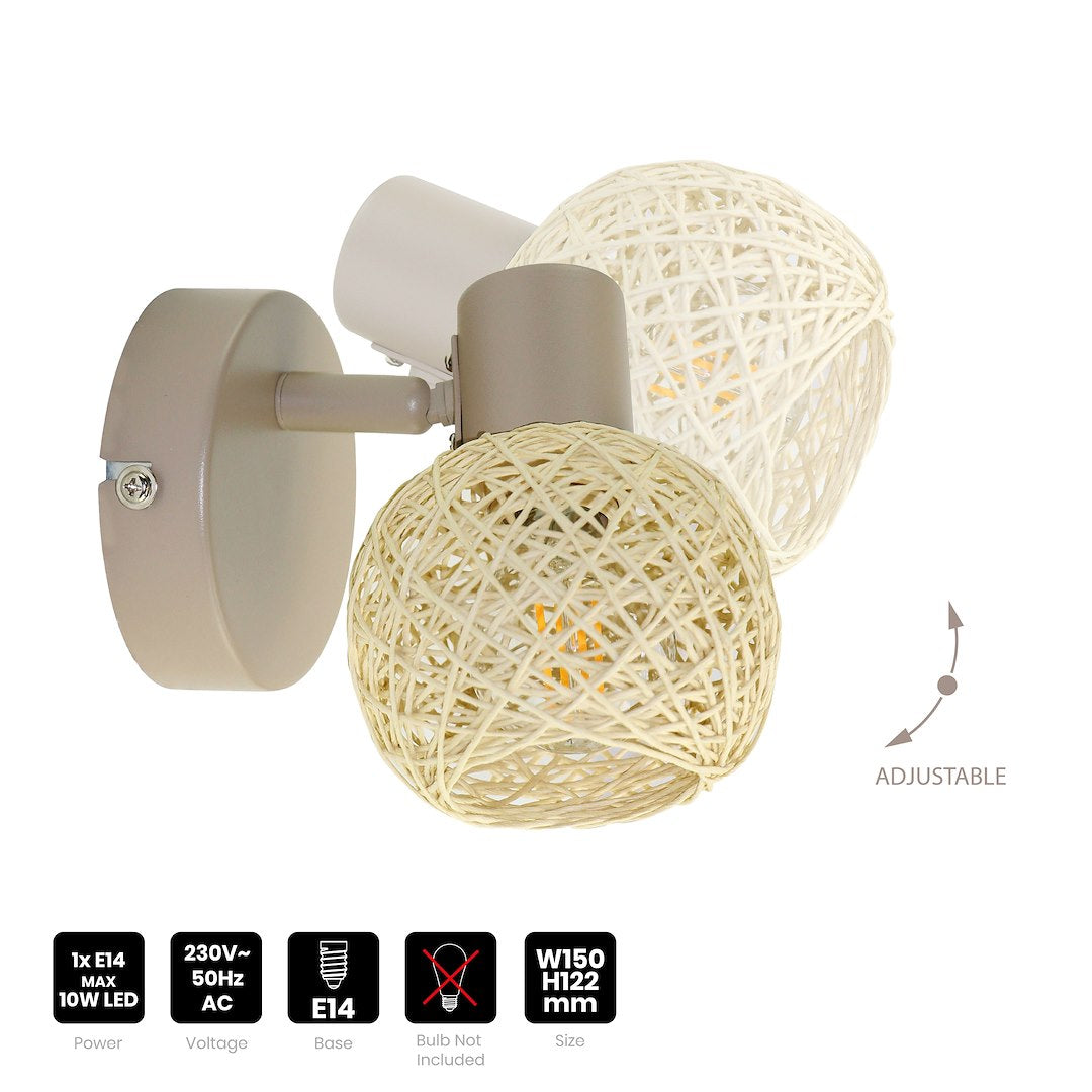 Aplica Dex Beige Premium Reglabila