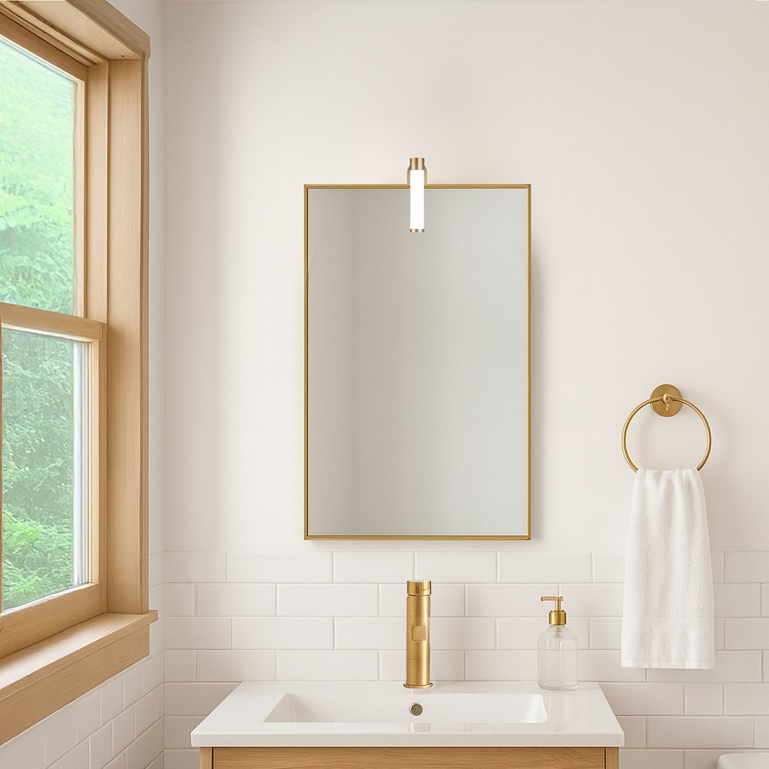 Aplica LED Perete Mini Apa Gold Premium IP44