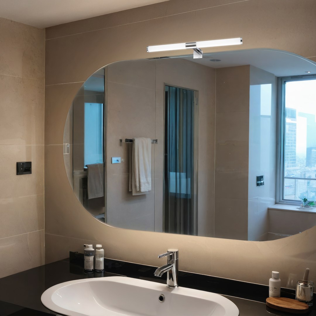 Aplica LED Perete Apa Chrome Premium IP44
