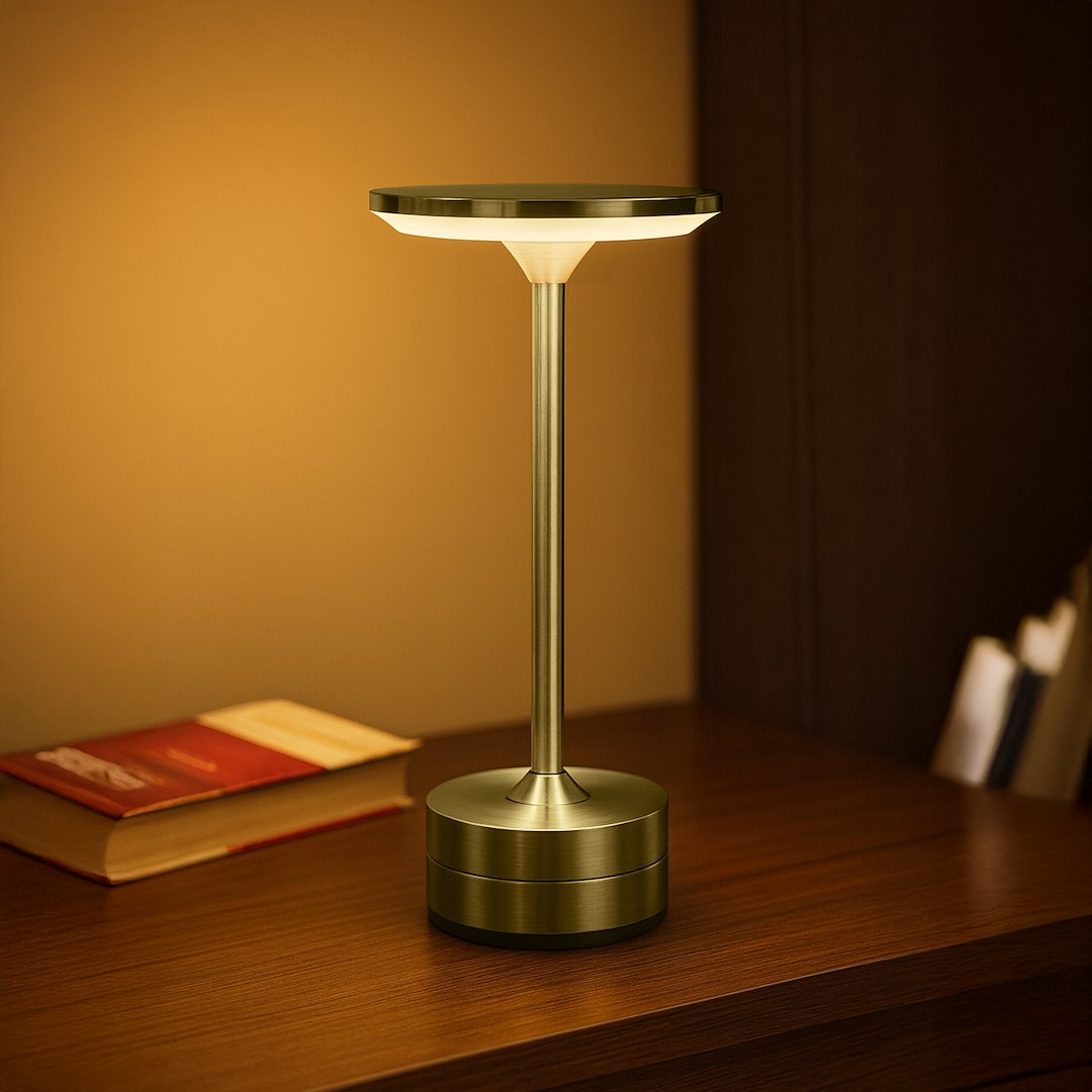 Lampa LED de Veghe Tavolo Gold Premium