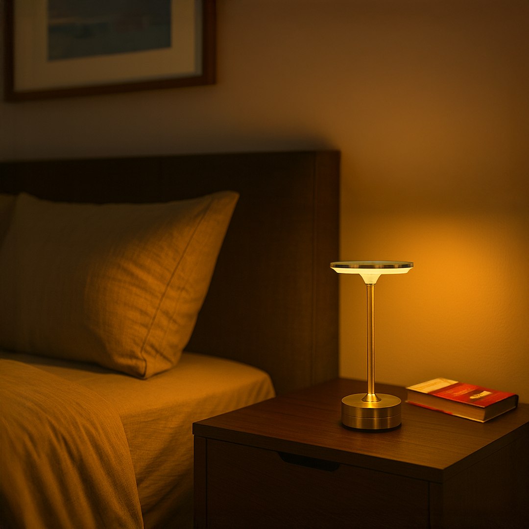 Lampa LED de Veghe Tavolo Gold Premium