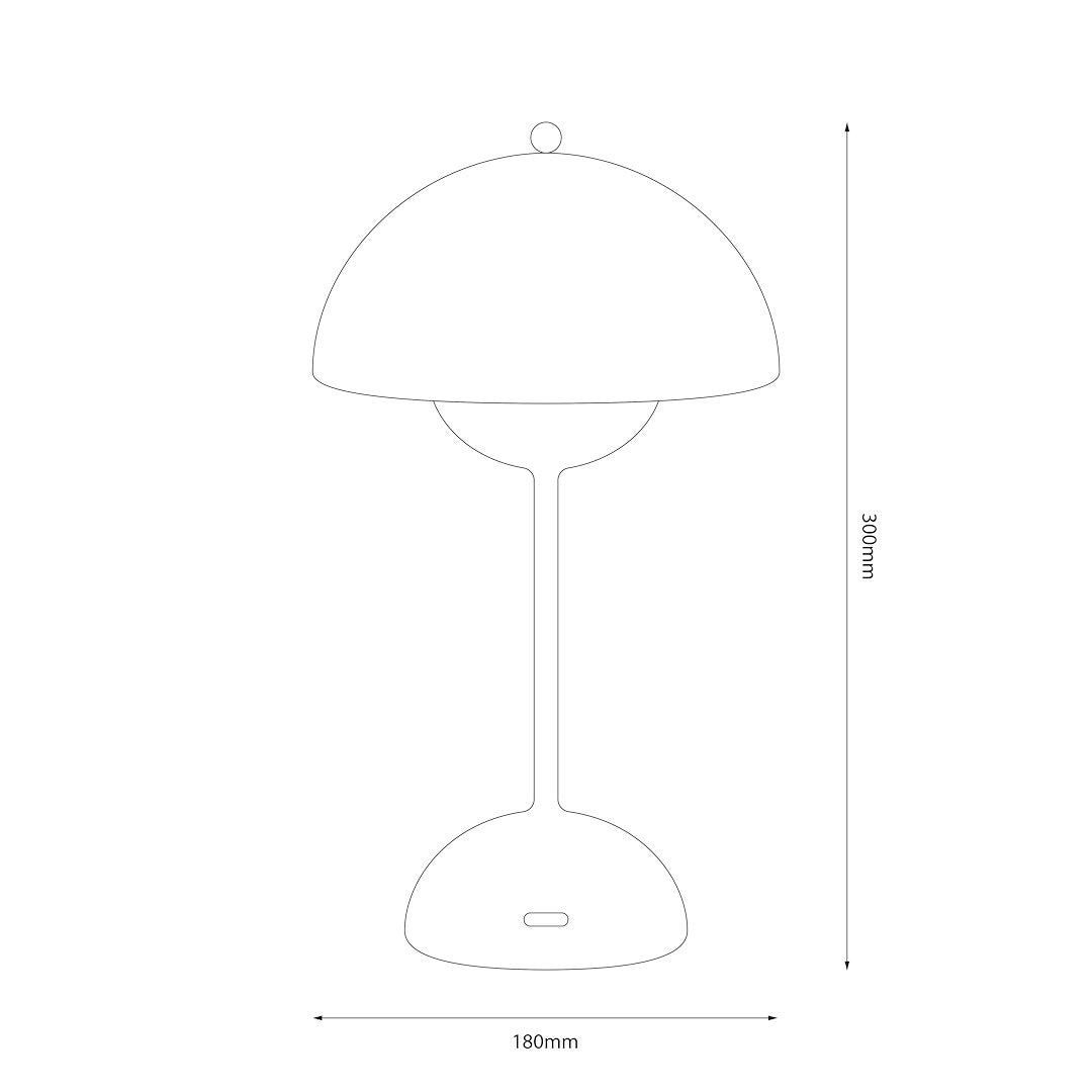 Lampa LED de Veghe Costa White Premium
