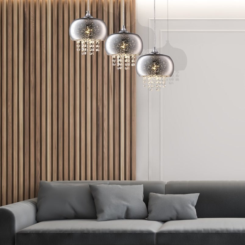 Lustra Suspendata Starlight Silver Premium 3xE14