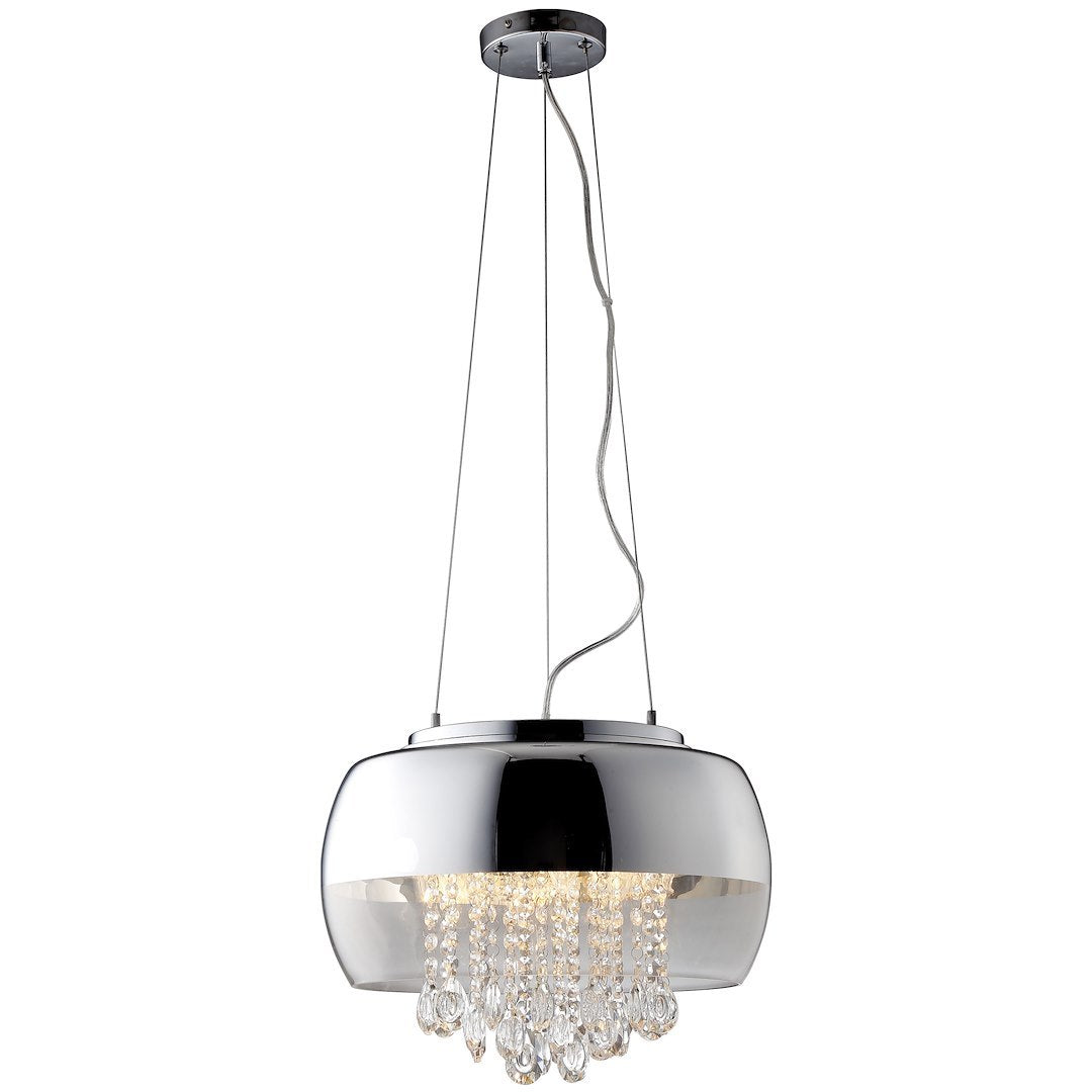 Pendul Luna Silver Premium 3xE14
