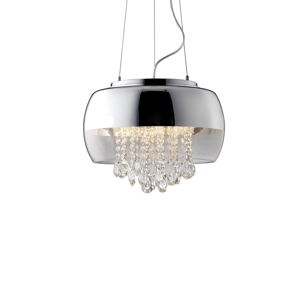 Pendul Luna Silver Premium 3xE14