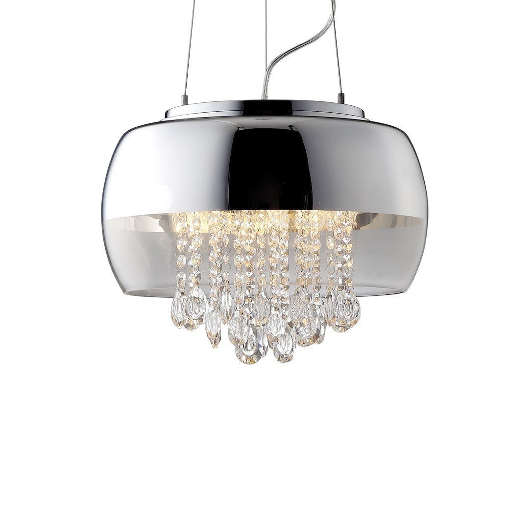 Pendul Luna Silver Premium 3xE14