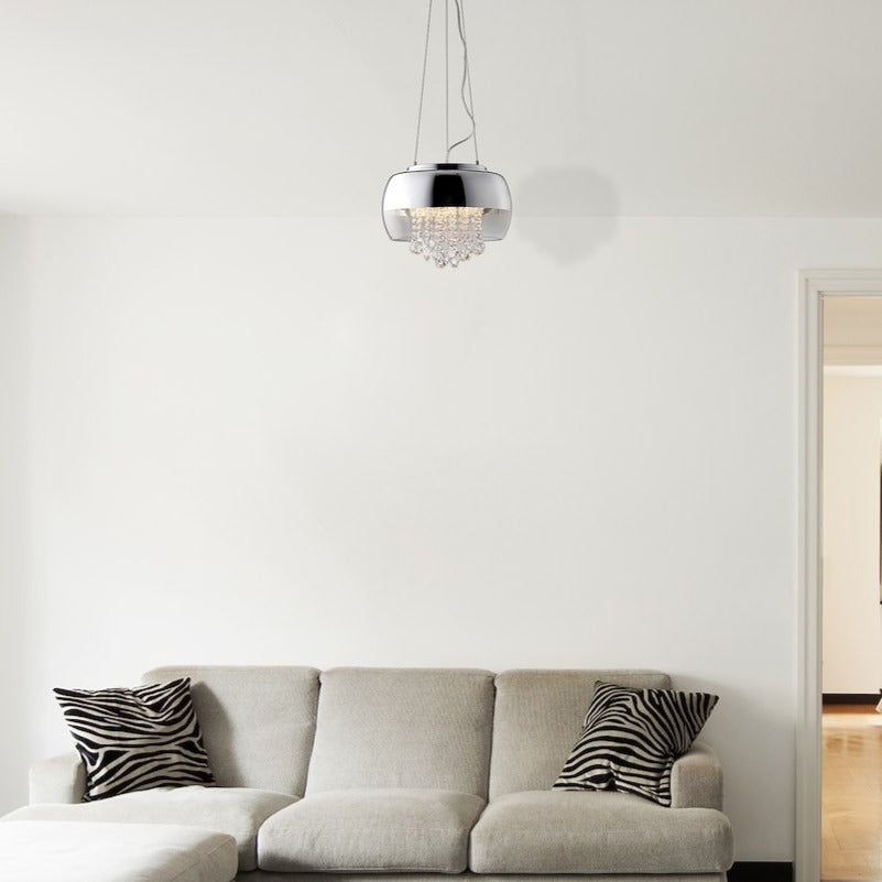Pendul Luna Silver Premium 3xE14