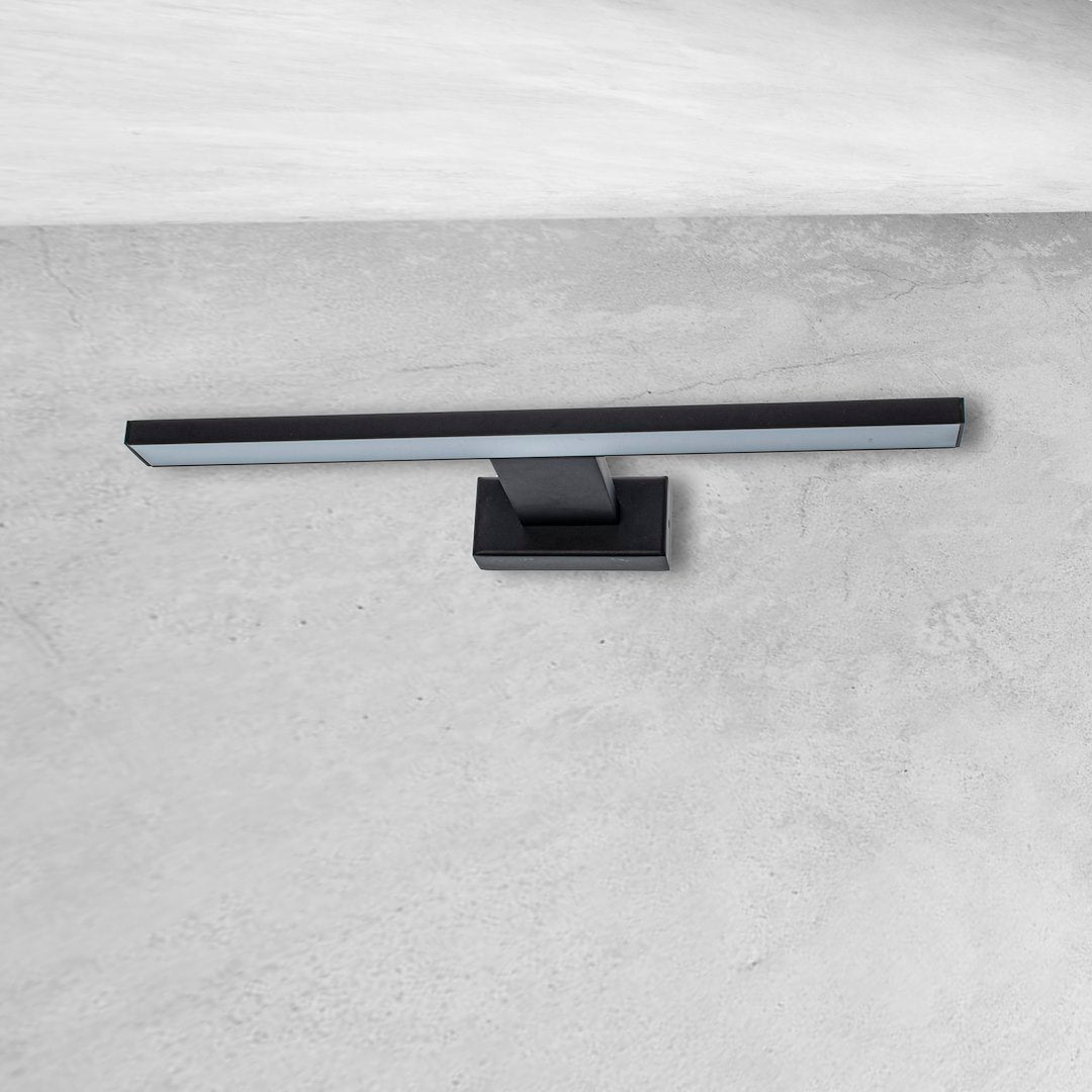 Aplica LED Perete Shine Black Premium IP44 30CM