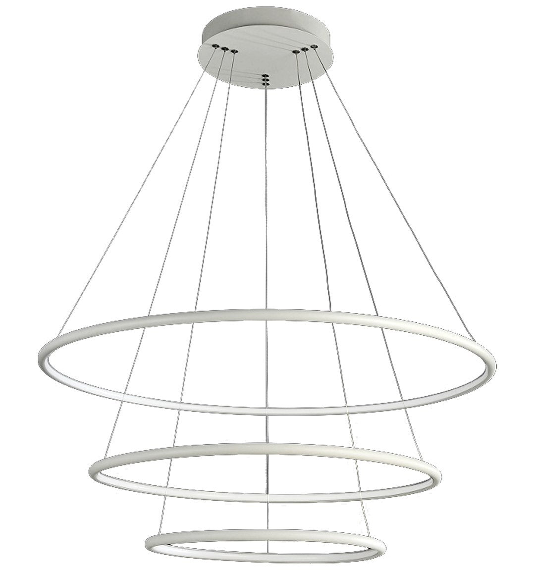 Lustra LED Suspendata Orion White Premium Echivalent 700W