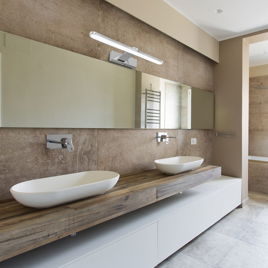 Aplica LED Perete Splash Silver Premium IP44