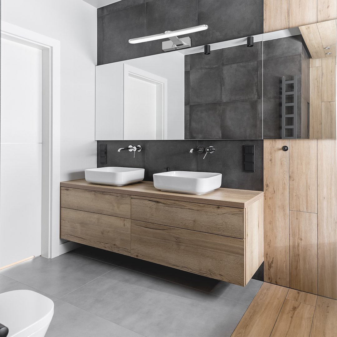 Aplica LED Perete Splash Silver Premium IP44