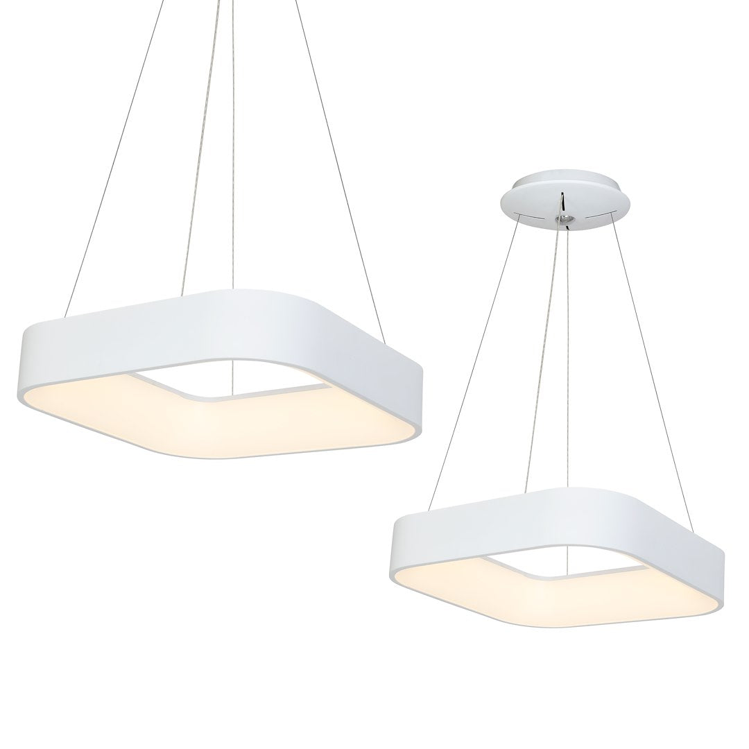 Lustra LED Suspendata Astro White Premium Echivalent 150W