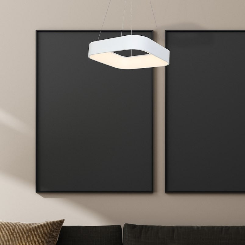 Lustra LED Suspendata Astro White Premium Echivalent 150W