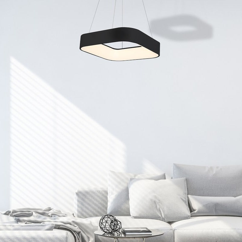 Lustra LED Suspendata Astro Black Premium Echivalent 200W