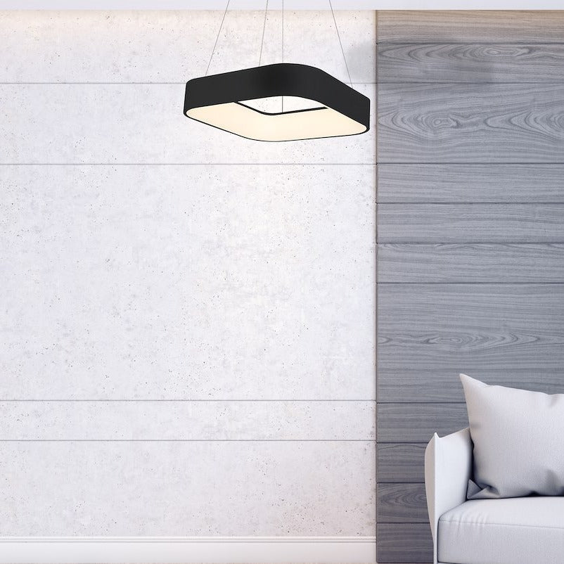 Lustra LED Suspendata Astro Black Premium Echivalent 200W