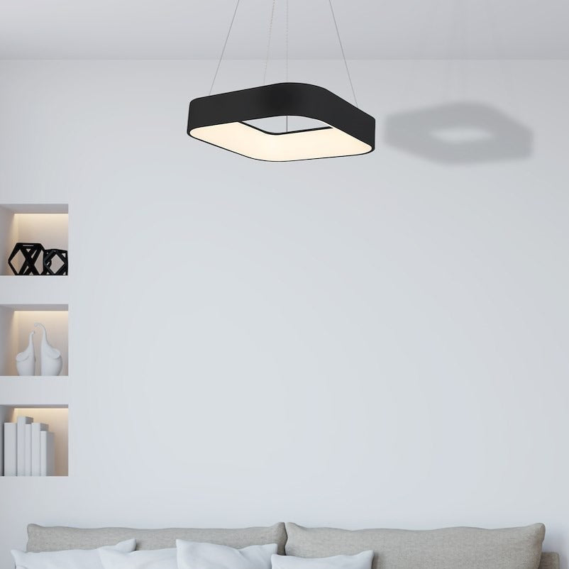 Lustra LED Suspendata Astro Black Premium Echivalent 200W