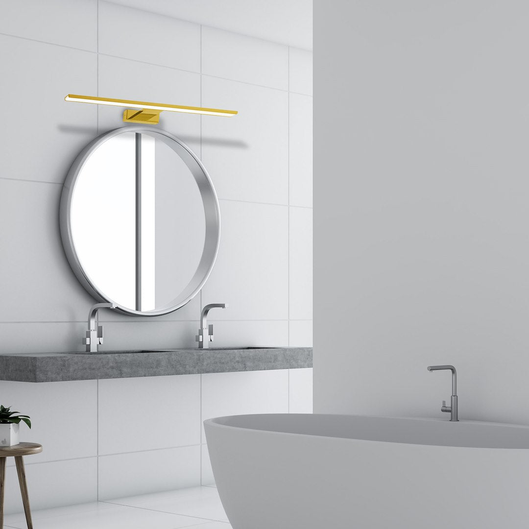 Aplica LED Perete Shine Gold Premium IP44