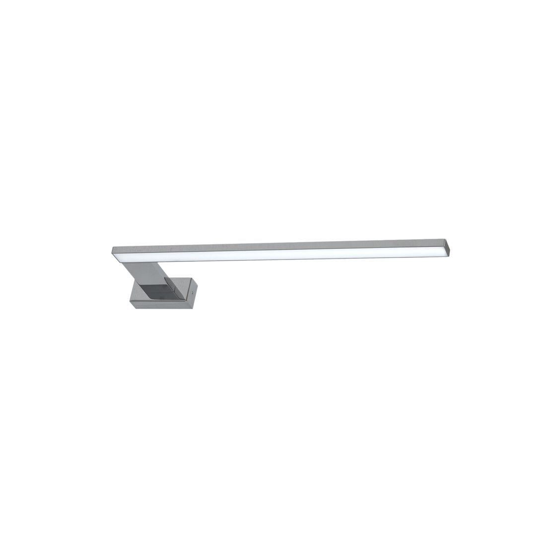 Aplica LED Perete Shine Right Silver Premium IP44 45CM