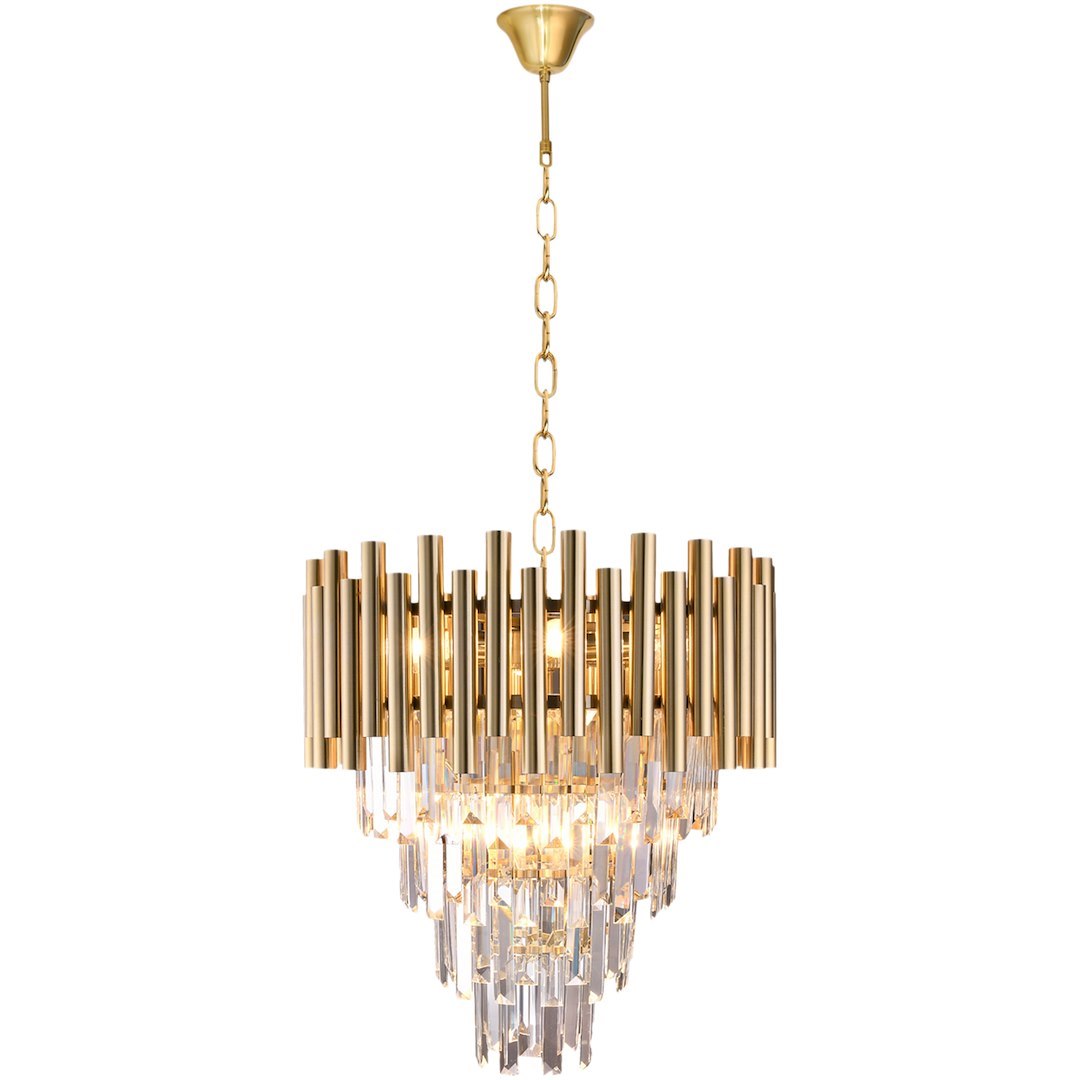 Candelabru Cristal Madison Gold Premium ⌀45CM