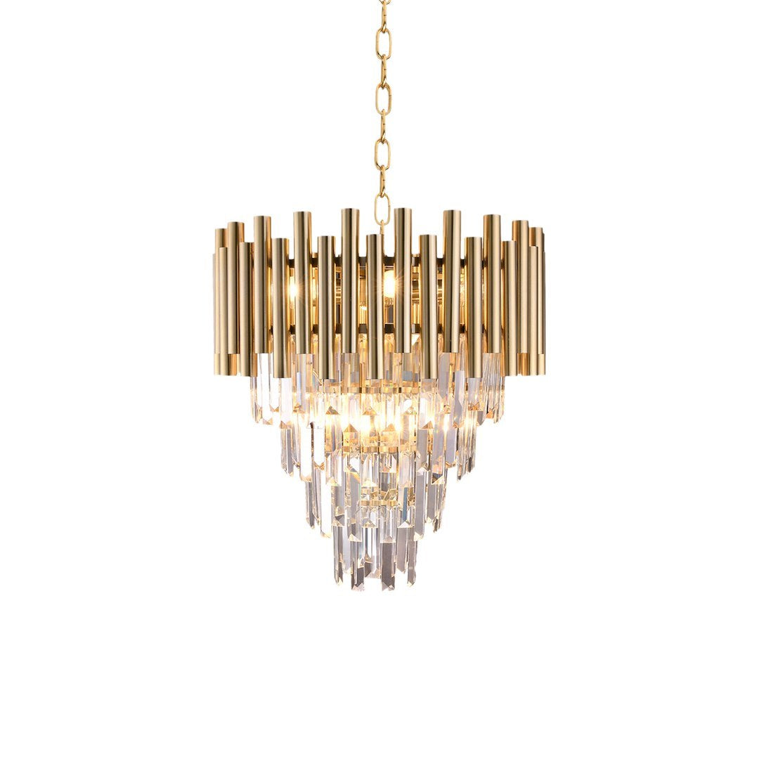 Candelabru Cristal Madison Gold Premium ⌀45CM
