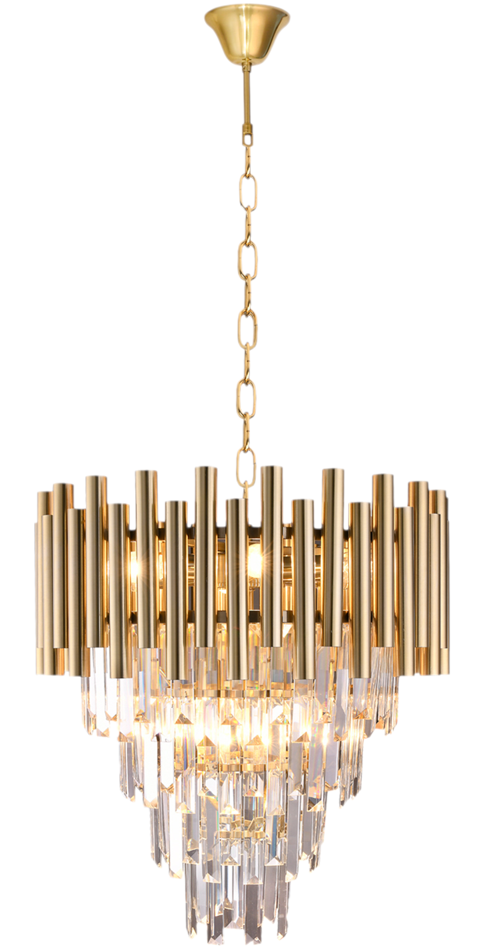 Candelabru Cristal Madison Gold Premium ⌀45CM