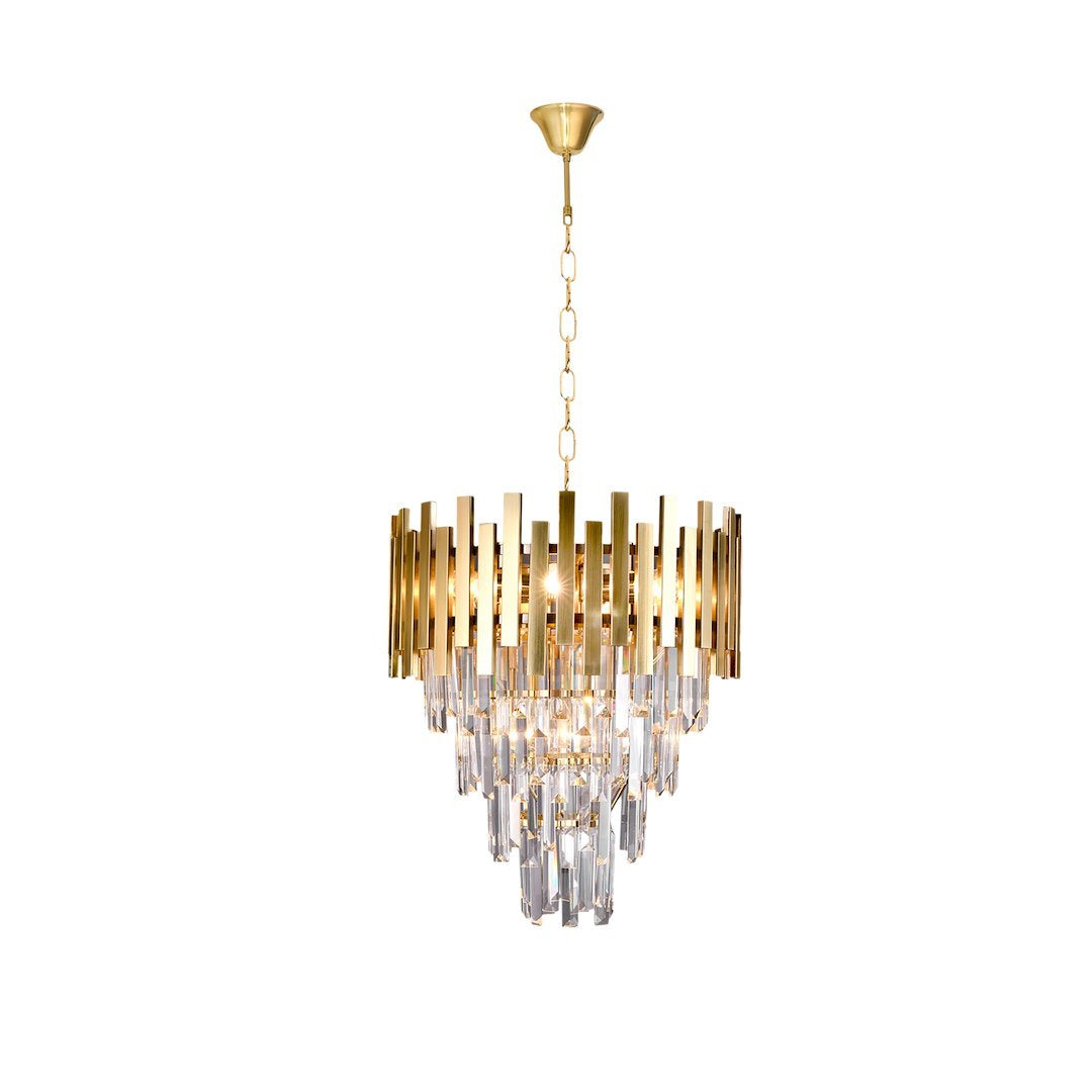 Candelabru Cristal Aspen Gold Premium ⌀45CM