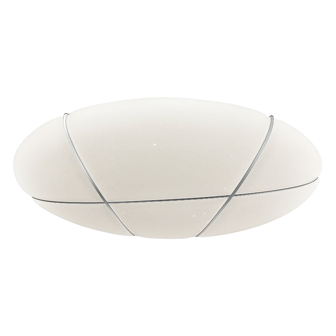 Plafonieră LED Bob White Rotunda Ø49CM Echivalent 300W Telecomanda