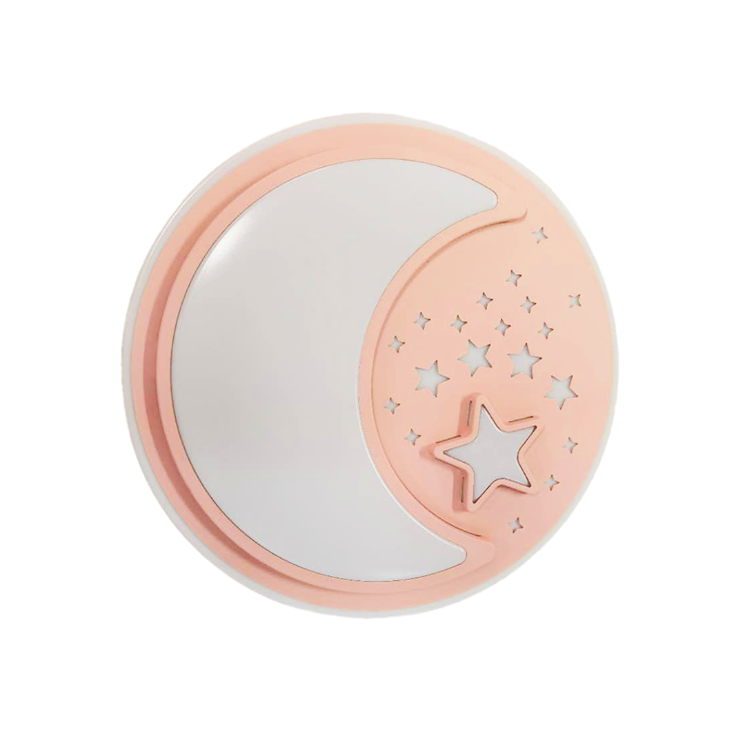Lustra LED Note Pink Premium Ø48CM Echivalent 300W Telecomanda